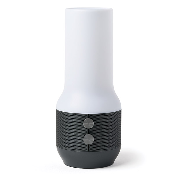 Lampa LED 3in1 Lexon Terrace, Difuzor Bluetooth, Functie Powerbank, 4000mAh, Autonomie 24h, 2xUSB-A, 1x USB-C, Gri 1 Lerato.ro