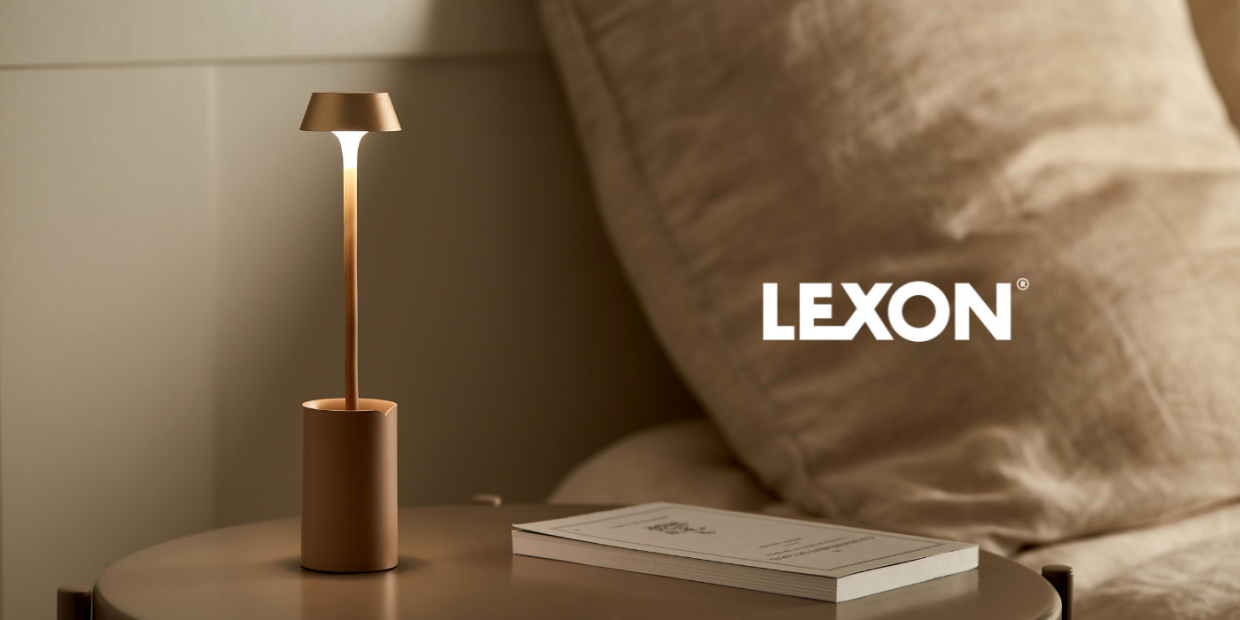 Lampa LED Lexon Mimi, Lumina cu 9 culori, 2700-6500K, Autonomie 12h, IPX4, USB-C, Gold 1 Lerato.ro
