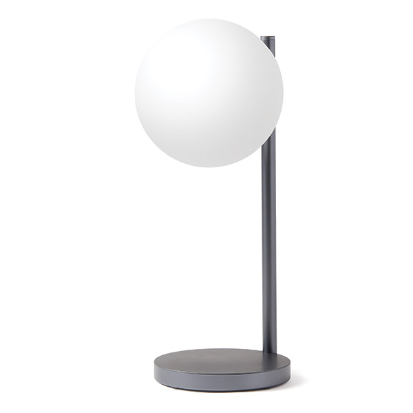 Lampa LED Lexon Bubble, 15W, Lumina cu 7 culori, Autonomie 6h, USB-C, Gunmetal 1 Lerato.ro