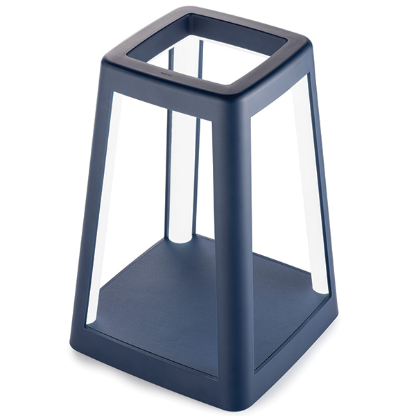 Lampa LED 2in1 Lexon Orbe Lantern cu Incarcator Wireless, Lumina cu 9 culori,  5000mAh, Autonomie 8h, IPX4, USB-C, Albastru 1 Lerato.ro