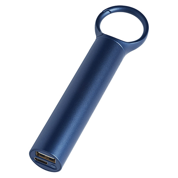 Baterie externa portabila Lexon Nomaday, 3000 mAh, 1A, 1x USB-A, 1x USB-C, Navy Blue 1 Lerato.ro