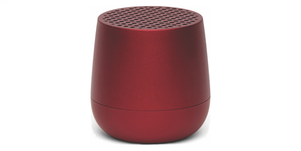Boxa portabila wireless Lexon Mino Plus, 3W, Bluetooth, Autonomie 3h, USB-C, Dark Red 1 Lerato.ro