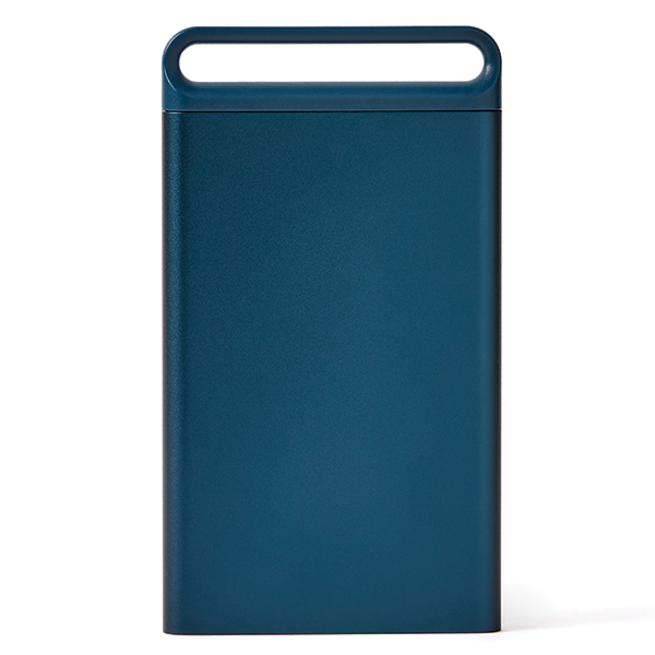 Suport pentru carti de vizita Lexon Nomaday, 64 x 10 x 114 mm, Dark Blue 1 Lerato.ro