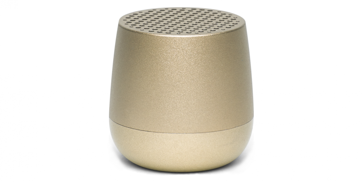 Boxa portabila wireless Lexon Mino Plus, 3W, Bluetooth, Autonomie 3h, USB-C, Gold 1 Lerato.ro