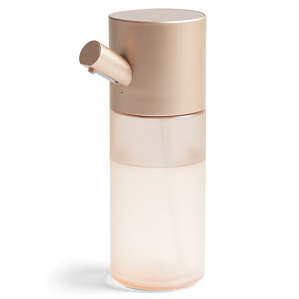 Dispenser automat sapun Lexon Horizon, Capacitate 400 ml, USB-C, Gold 1 Lerato.ro