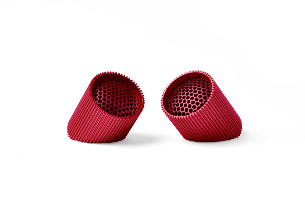 Set 2 boxe portabile wireless Lexon Ray, 2x 3W, Bluetooth 5.0, Autonomie 8h, USB-C, IPX4, Rosu 1 Lerato.ro