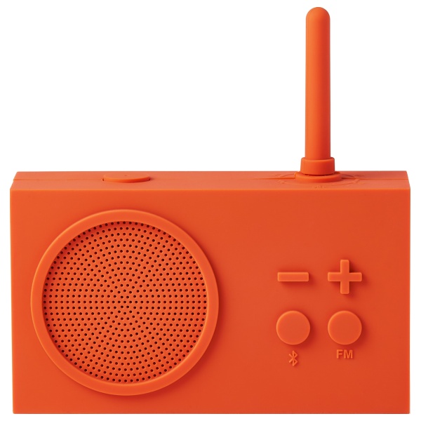 Radio portabil Lexon Tykho 3, Putere difizor 3W, FM, Bluetooth, Autonomie 20h, Portocaliu 1 Lerato.ro