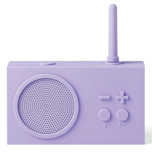 Radio portabil Lexon Tykho 3, Putere difizor 3W, FM, Bluetooth, Autonomie 20h, Violet 1 Lerato.ro