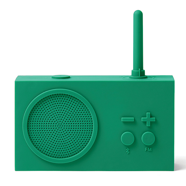 Radio portabil Lexon Tykho 3, Putere difizor 3W, FM, Bluetooth, Autonomie 20h, Verde 1 Lerato.ro