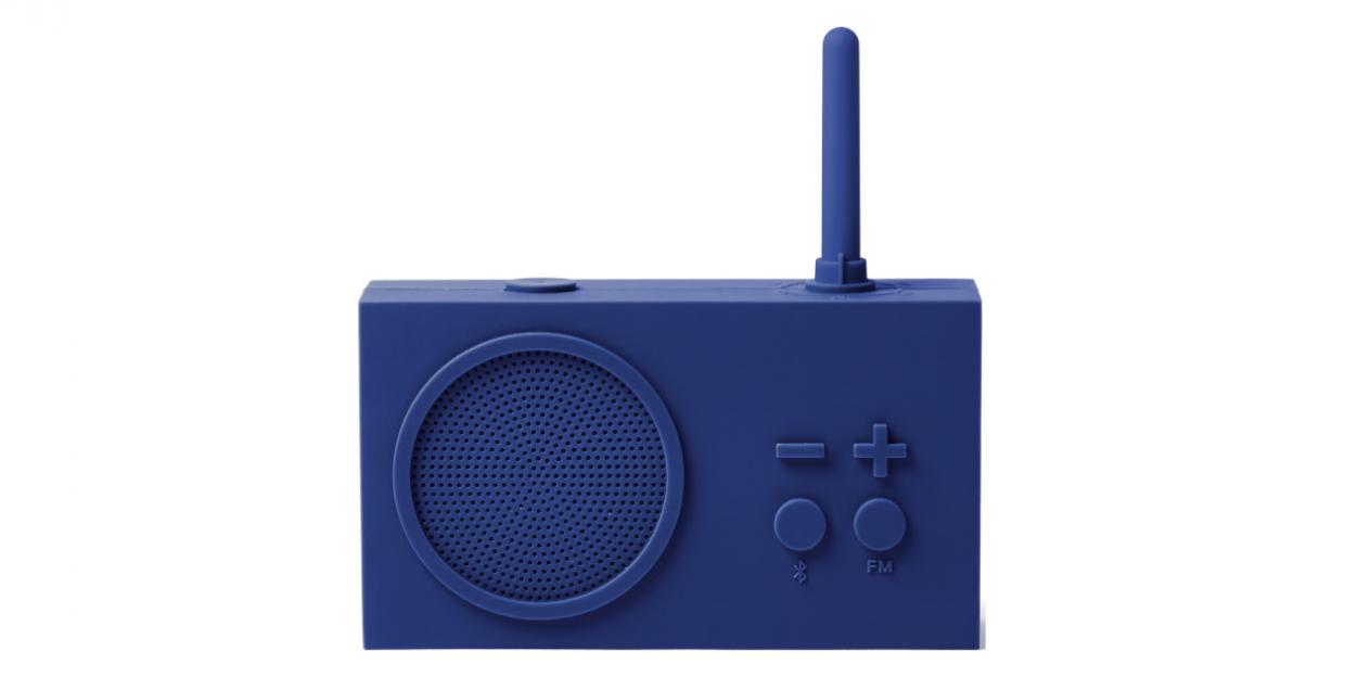 Radio portabil Lexon Tykho 3, Putere difizor 3W, FM, Bluetooth, Autonomie 20h, Albastru 1 Lerato.ro