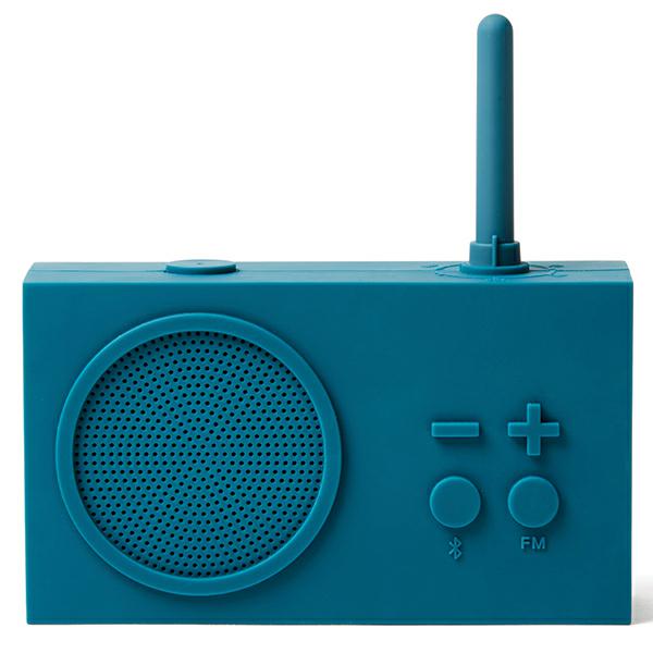 Radio portabil Lexon Tykho 3, Putere difizor 3W, FM, Bluetooth, Autonomie 20h, Duck Blue 1 Lerato.ro