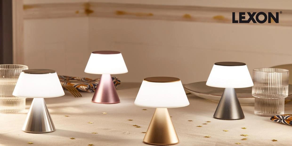 Lampa LED Lexon Luma S, Lumina cu 9 culori, Autonomie 12h, IPX4, USB-C, Silver 1 Lerato.ro