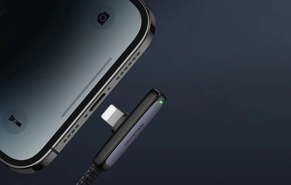 Cablu pentru incarcare si transfer date Mcdodo CA-3351, USB-C/Lightning, 36W, 3A, 1.8m, Negru 1 Lerato.ro