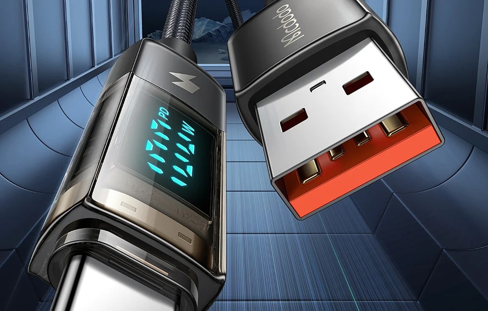 Cablu pentru incarcare si transfer date Mcdodo CA-3630, USB/USB-C, PD 100W, 6A, 1.2m, Negru 1 Lerato.ro