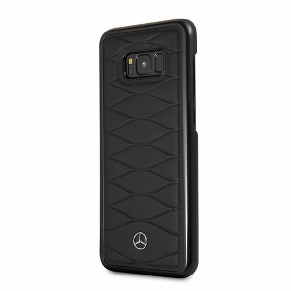 Carcasa Mercedes Pattern Line compatibila cu Samsung Galaxy S8 Plus, Negru