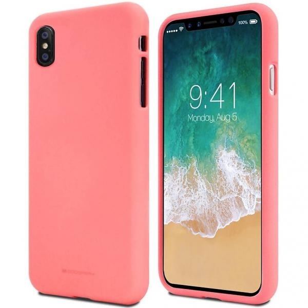 Carcasa Mercury Soft compatibila cu Samsung Galaxy A51, Roz