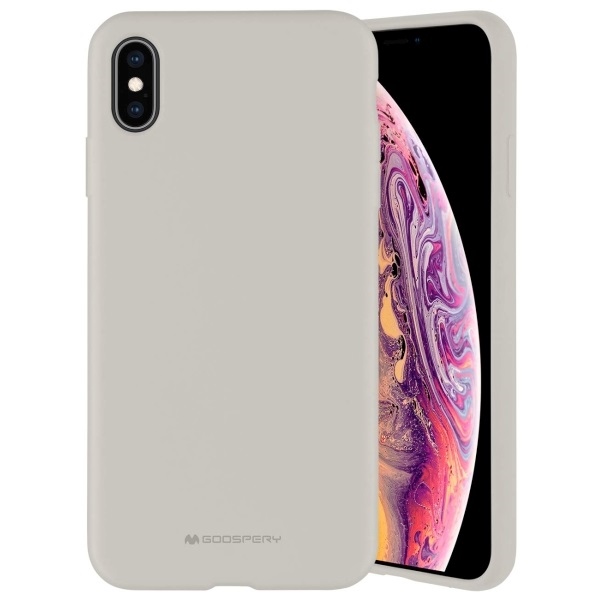 Carcasa Mercury Silicone compatibila cu Samsung Note 10 Plus, Bej