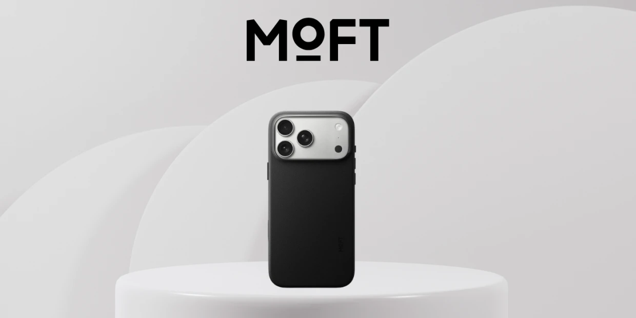 Husa Moft Snap Movas cu MagSafe compatibila cu iPhone 17 Pro, Negru 1 Lerato.ro