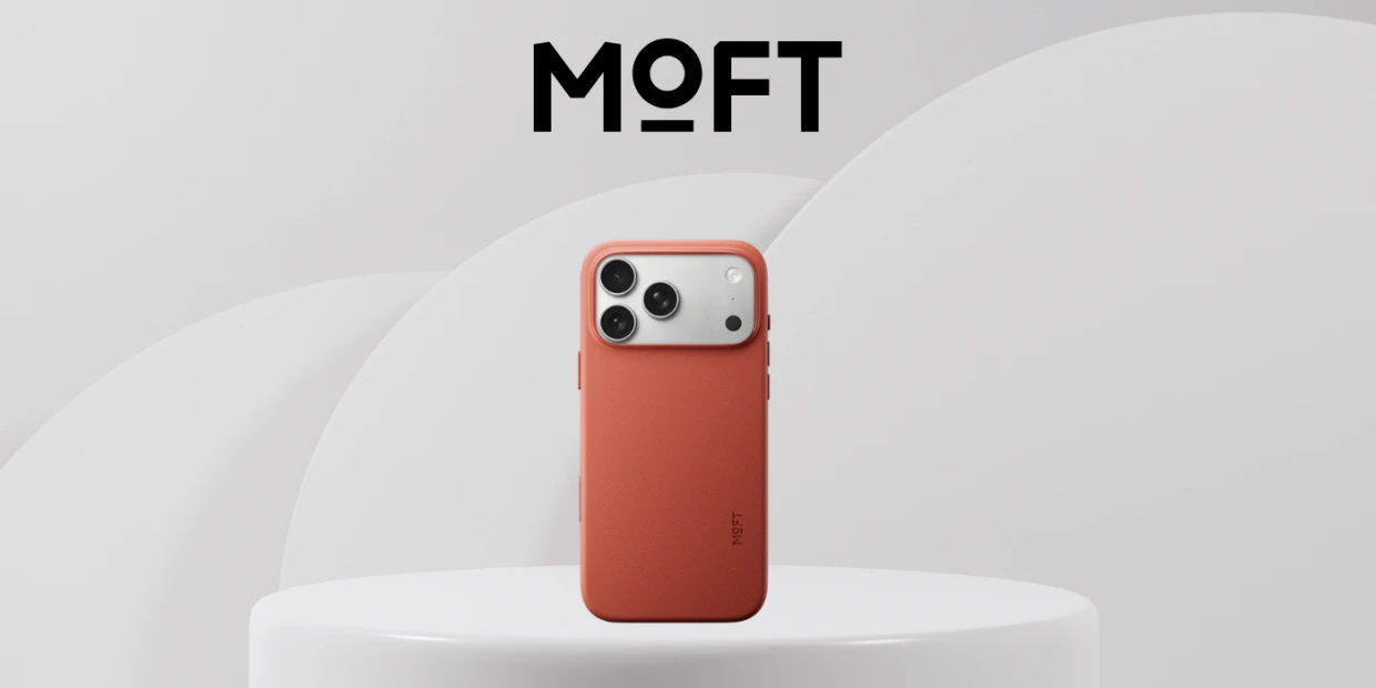 Husa Moft Snap Movas cu MagSafe compatibila cu iPhone 17 Pro Max, Clay 1 Lerato.ro