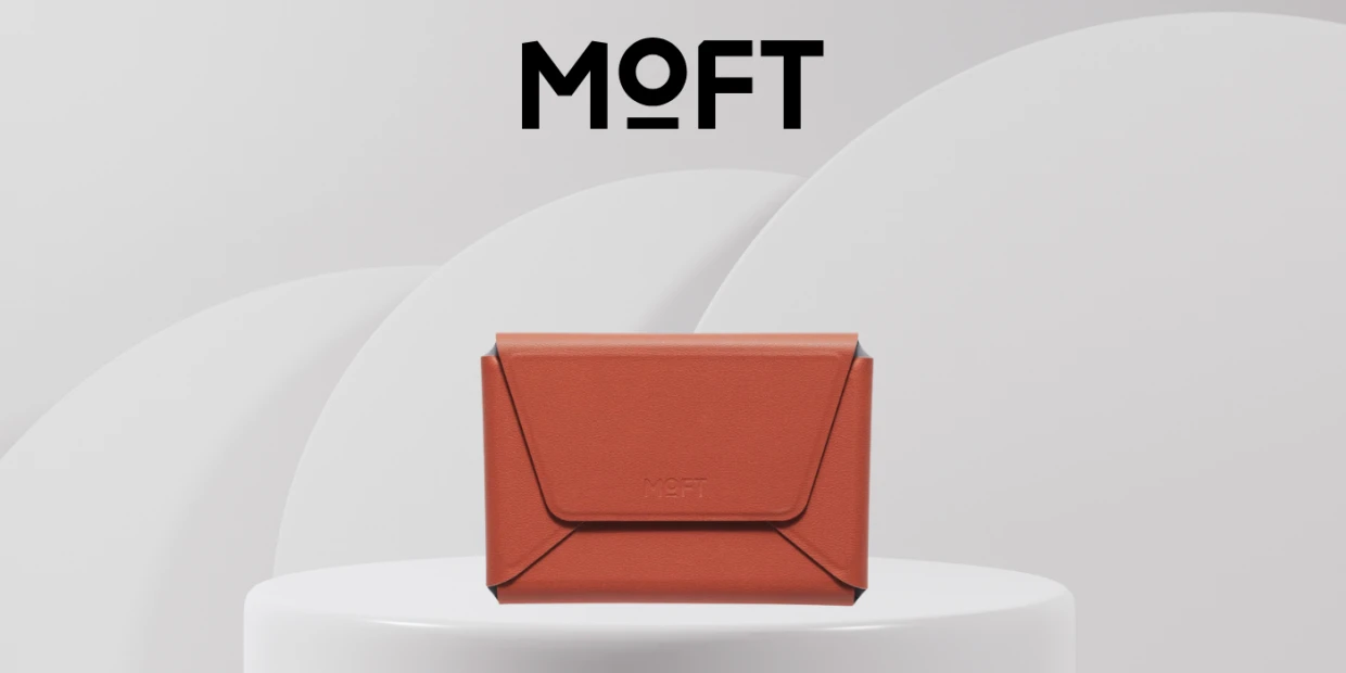 Portofel magnetic Moft Agile Travel, Compatibil MagSafe, Clay 1 Lerato.ro