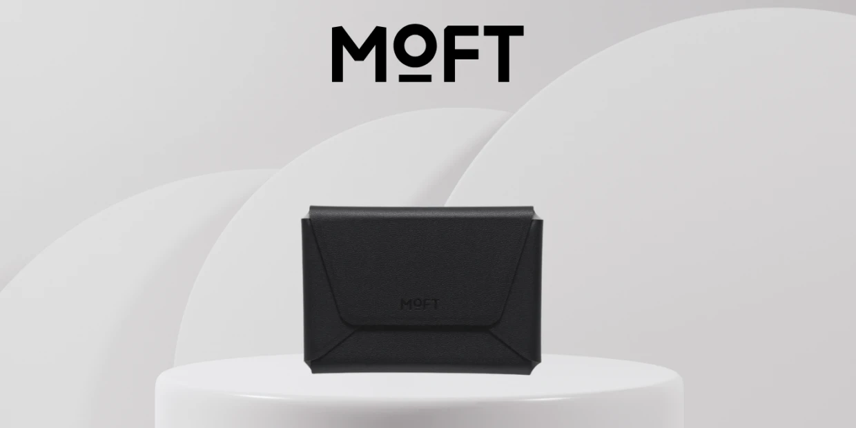 Portofel magnetic Moft Agile Travel, Compatibil MagSafe, Negru 1 Lerato.ro
