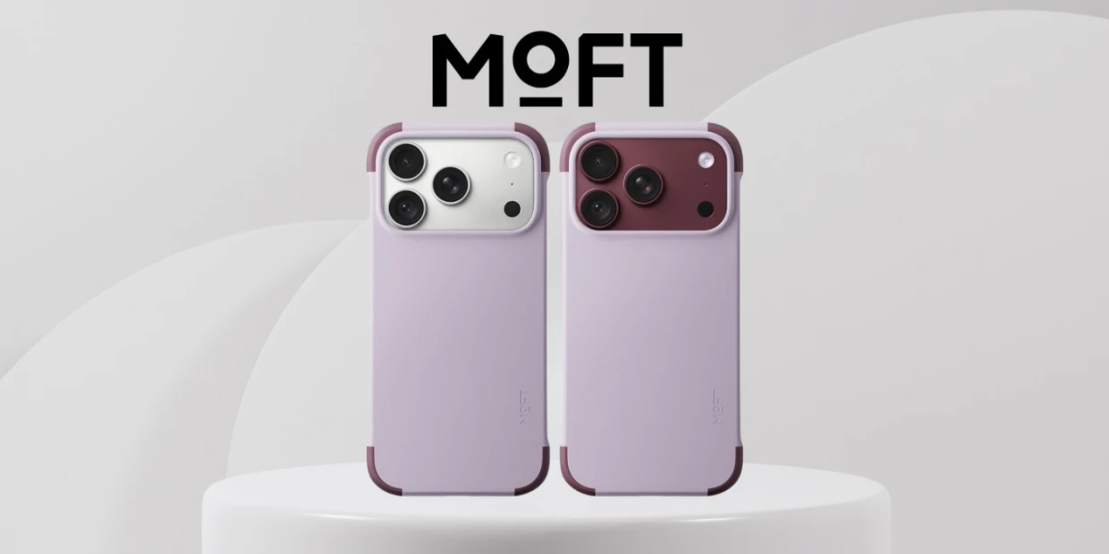 Husa Moft Color-Blocking Snap cu MagSafe compatibila cu iPhone 18 Pro Max / 17 Pro Max, Lila 1 Lerato.ro