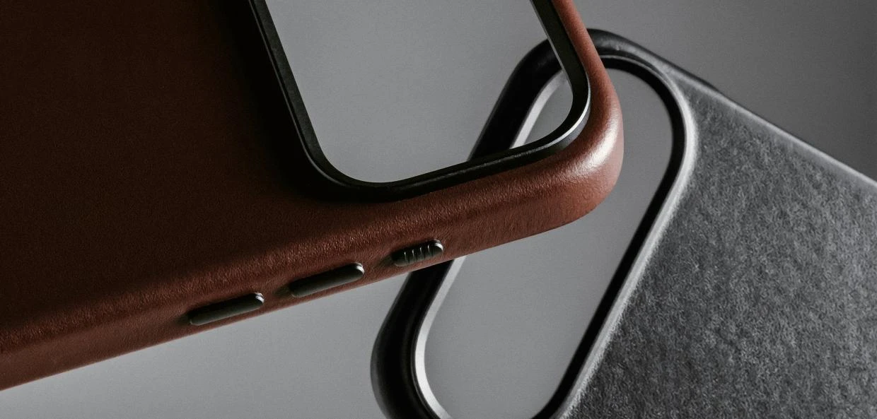 Husa Nomad Traditional Leather Case Saddle Horween cu MagSafe compatibila cu iPhone 18 Pro Max / 17 Pro Max, Maro 1 Lerato.ro
