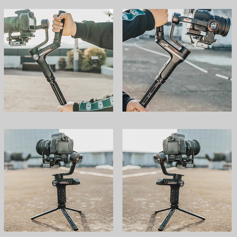 Trepied pentru camere video sport Tripod Camera, Ajustabil, Negru 1 Lerato.ro