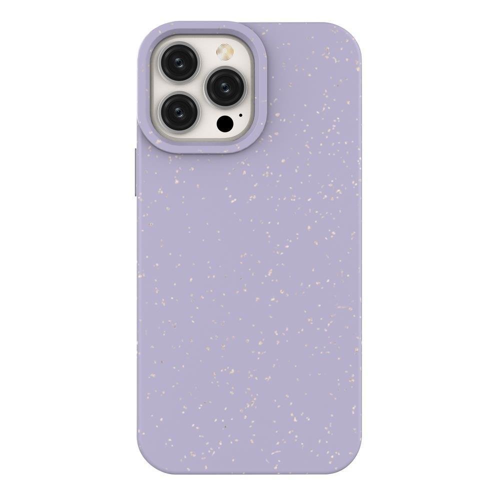 Carcasa biodegradabila Eco Shell compatibila cu iPhone 14 Plus Purple 1 Lerato.ro