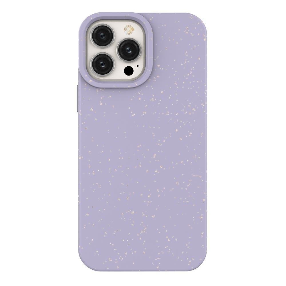Carcasa biodegradabila Eco Shell compatibila cu iPhone 14 Pro Max Purple 1 Lerato.ro