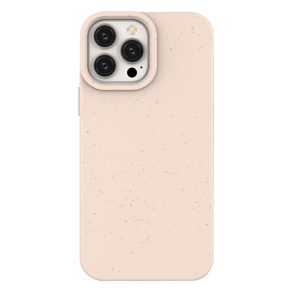 Carcasa biodegradabila Eco Shell compatibila cu iPhone 14 Pro Pink 1 Lerato.ro