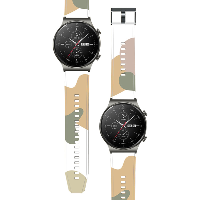 Curea silicon Moro V7 compatibila cu Huawei Watch GT 2 Pro Multicolor 1 Lerato.ro