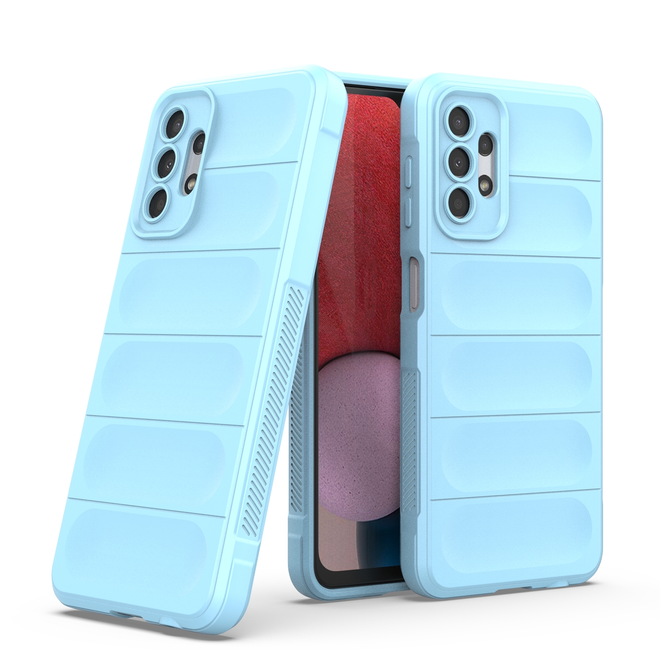 Carcasa Magic Shield compatibila cu Samsung Galaxy A13 5G Blue 1 Lerato.ro