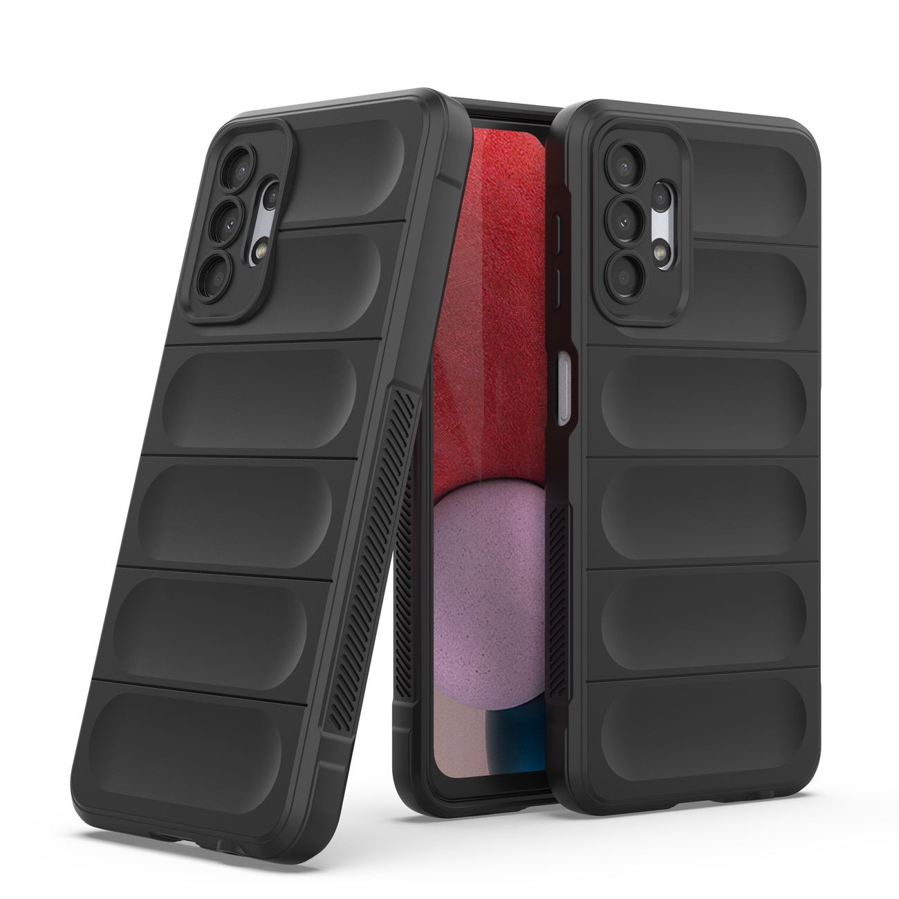 Carcasa Magic Shield compatibila cu Samsung Galaxy A13 5G Black 1 Lerato.ro