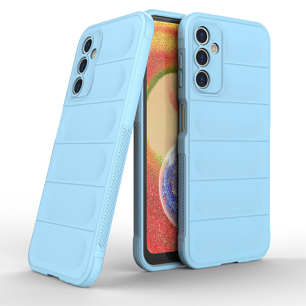 Carcasa Magic Shield compatibila cu Samsung Galaxy A14 5G Blue 1 Lerato.ro