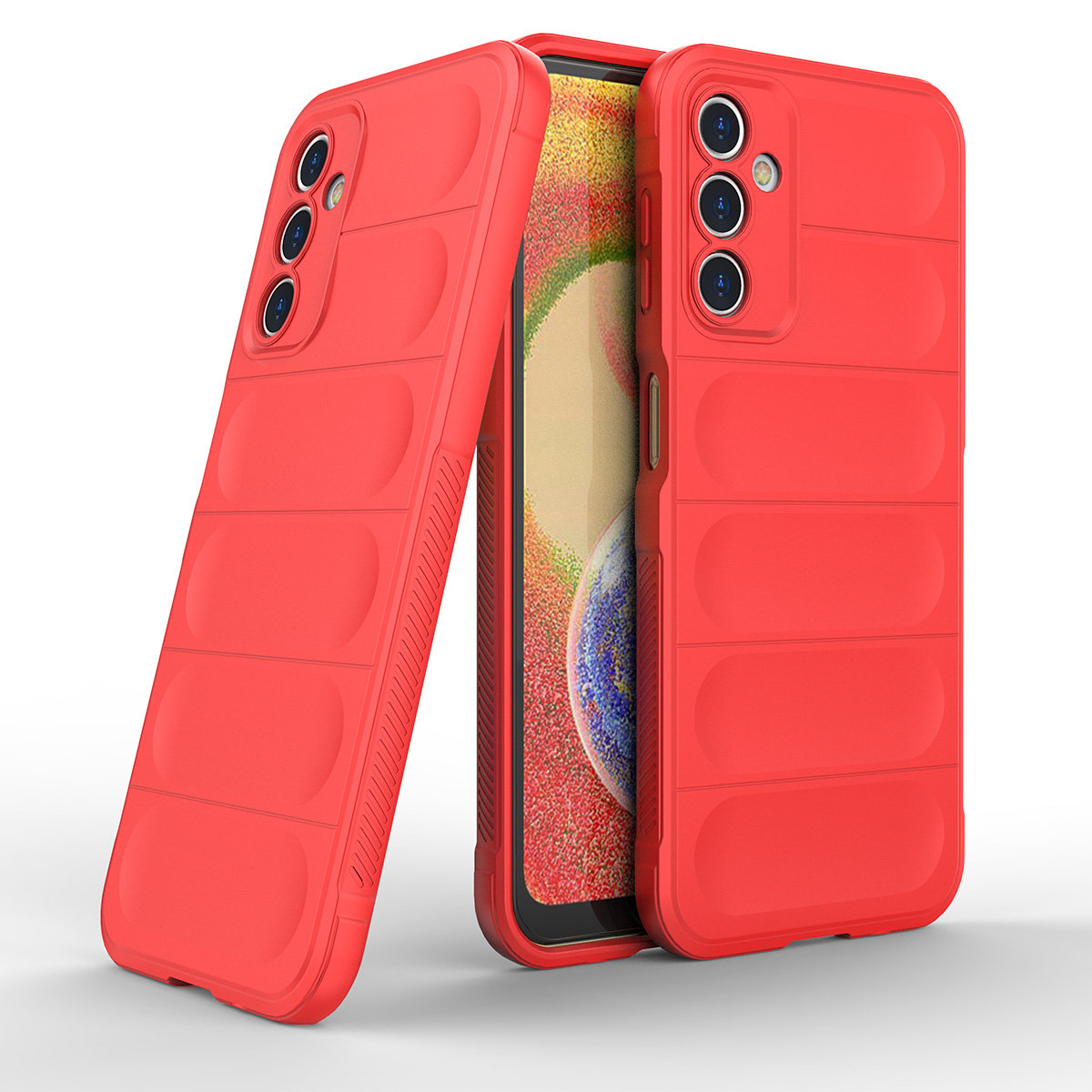Carcasa Magic Shield compatibila cu Samsung Galaxy A14 5G Red 1 Lerato.ro