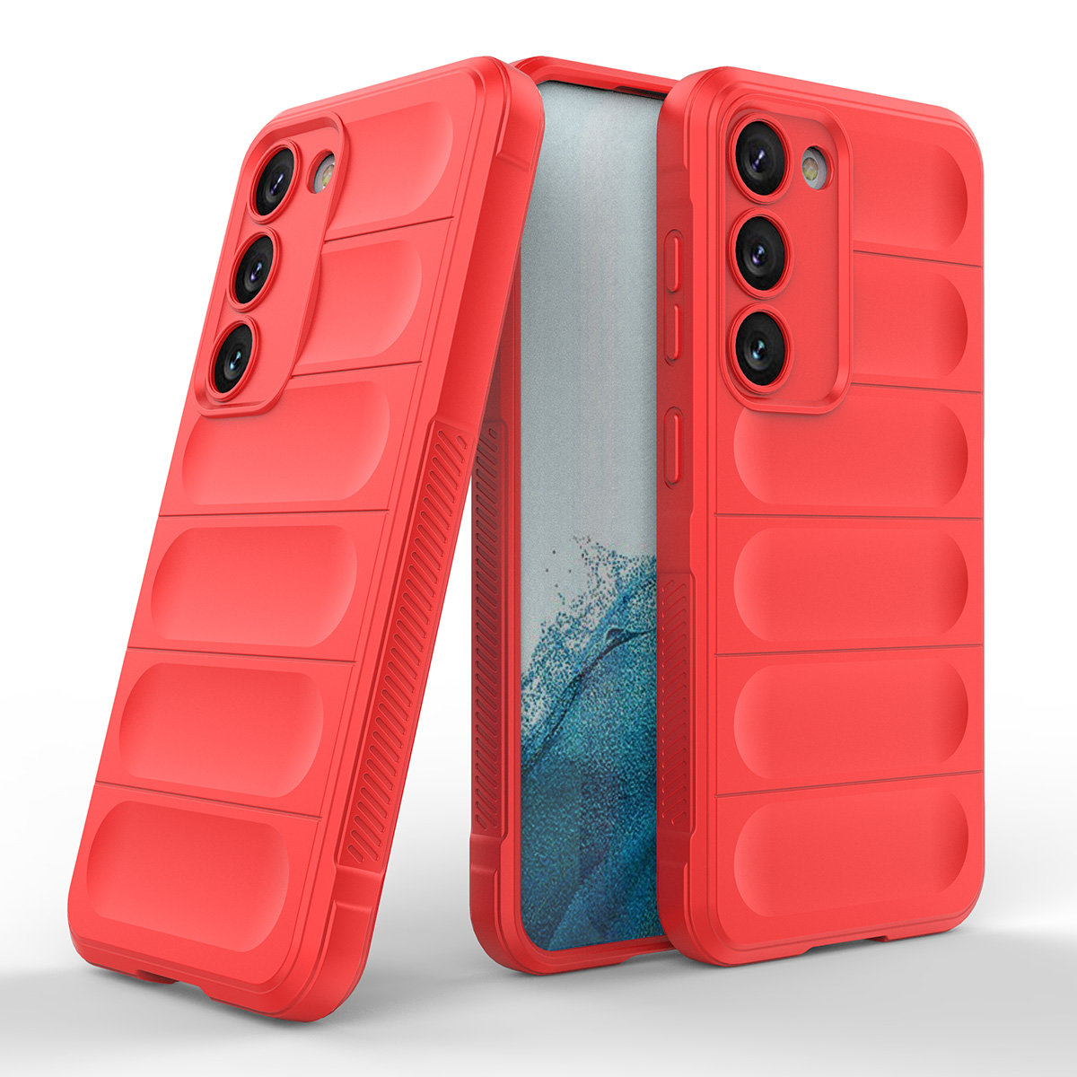 Carcasa Magic Shield compatibila cu Samsung Galaxy S23 Plus Red 1 Lerato.ro
