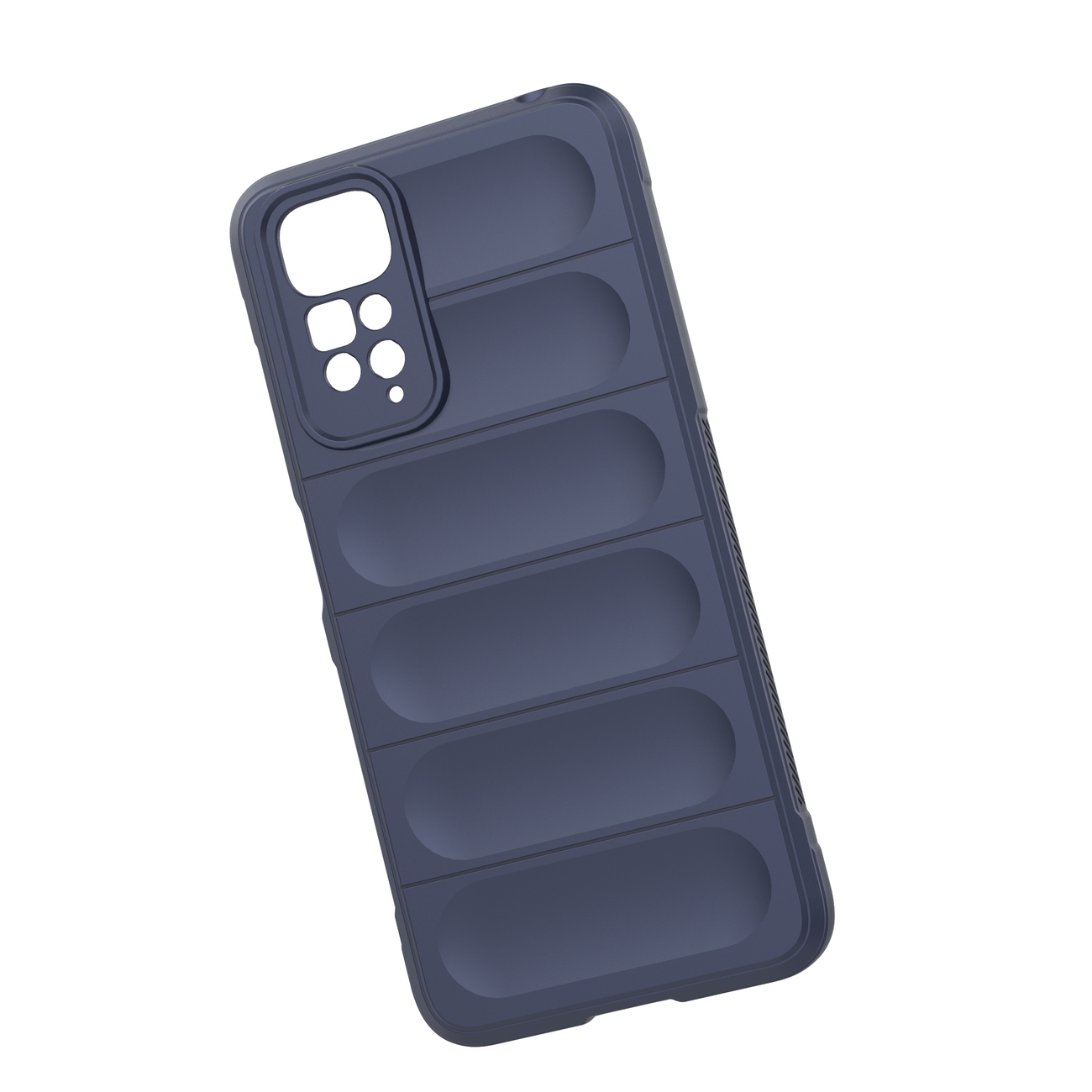 Carcasa Magic Shield compatibila cu Xiaomi Redmi Note 11 Blue 1 Lerato.ro