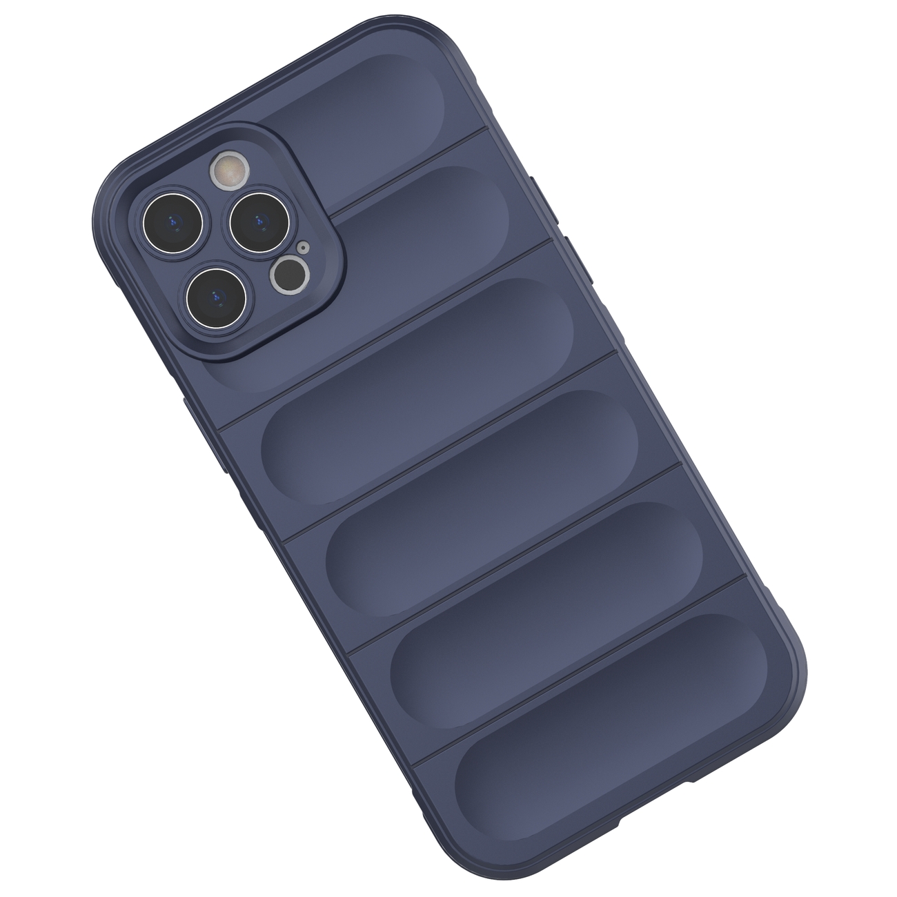Carcasa Magic Shield compatibila cu iPhone 12 Pro Max Navy Blue 1 Lerato.ro