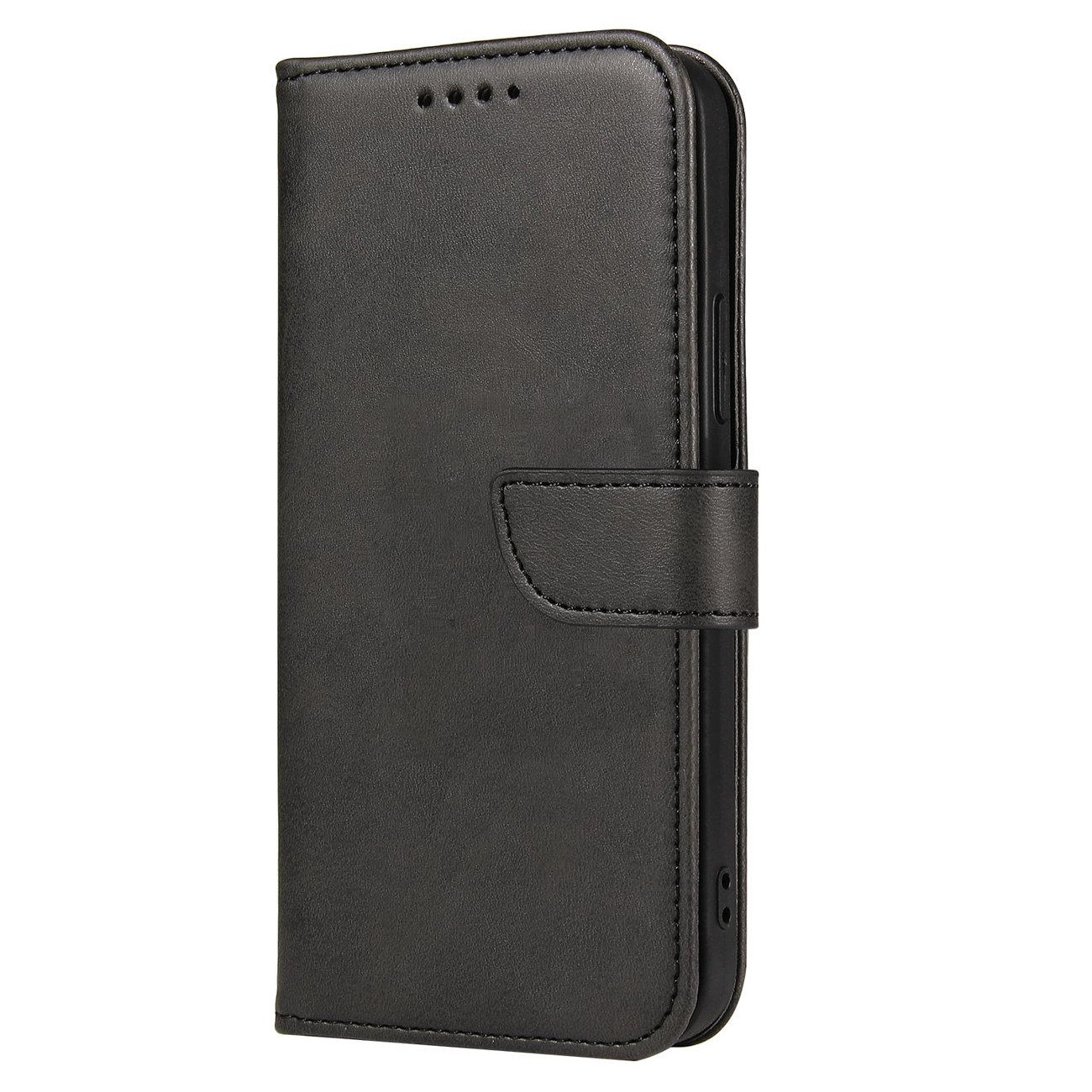 Husa Magnet Wallet Stand compatibila cu Nokia X30 Black