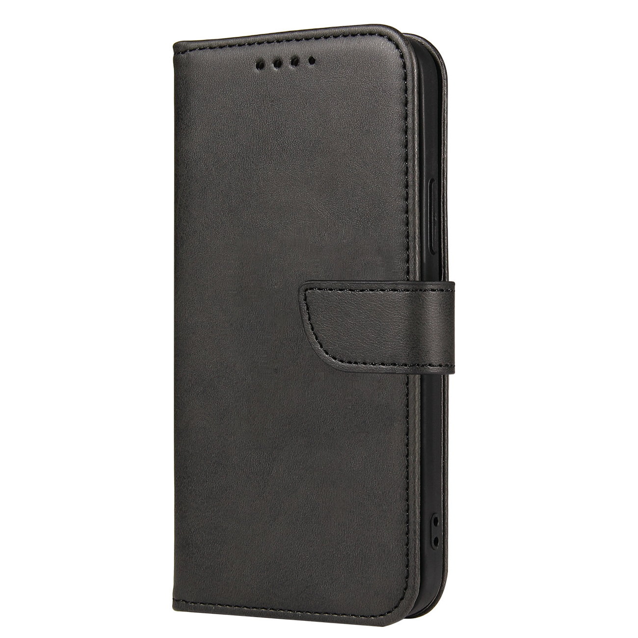 Husa Magnet Wallet Stand compatibila cu Oppo Find X5 Pro Black