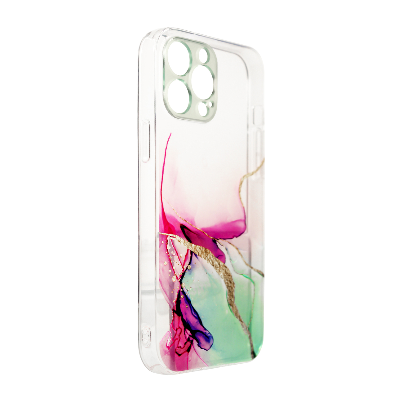 Carcasa Marble Case compatibila cu iPhone 13 Pro Max Mint 1 Lerato.ro