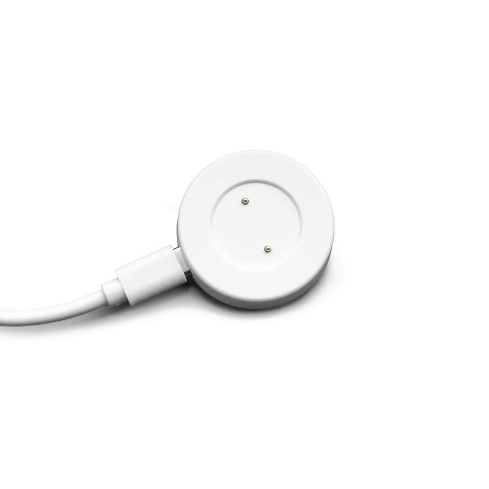 Incarcator wireless pentru smartwatch-uri Huawei, 3W, USB-C, Cablu USB-A la USB-C 1m inclus, Alb