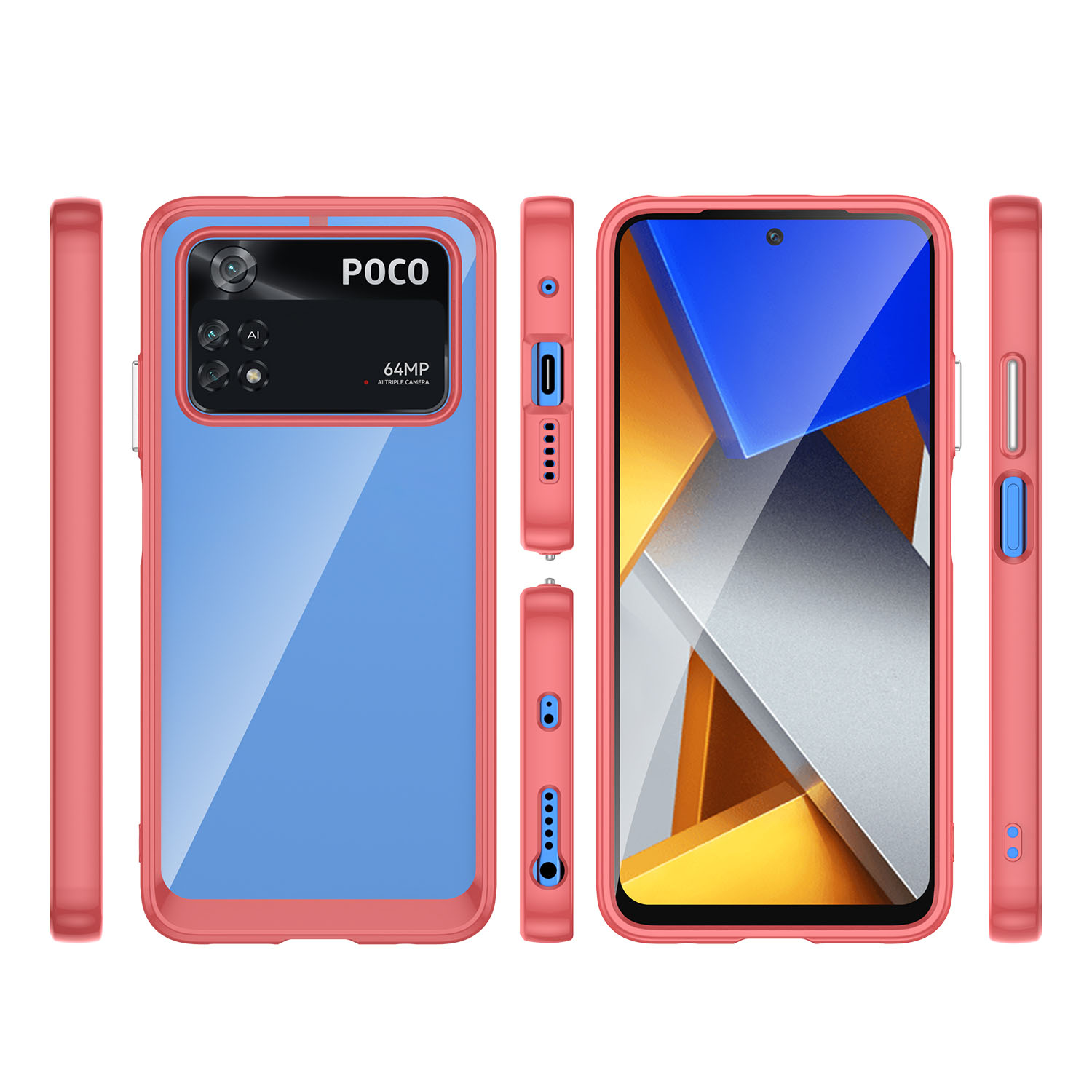 Funda Xiaomi Poco X3 NFC / Poco X3 Pro Híbrida 360 Carcasa Doble Tpu + Pc +  Gel