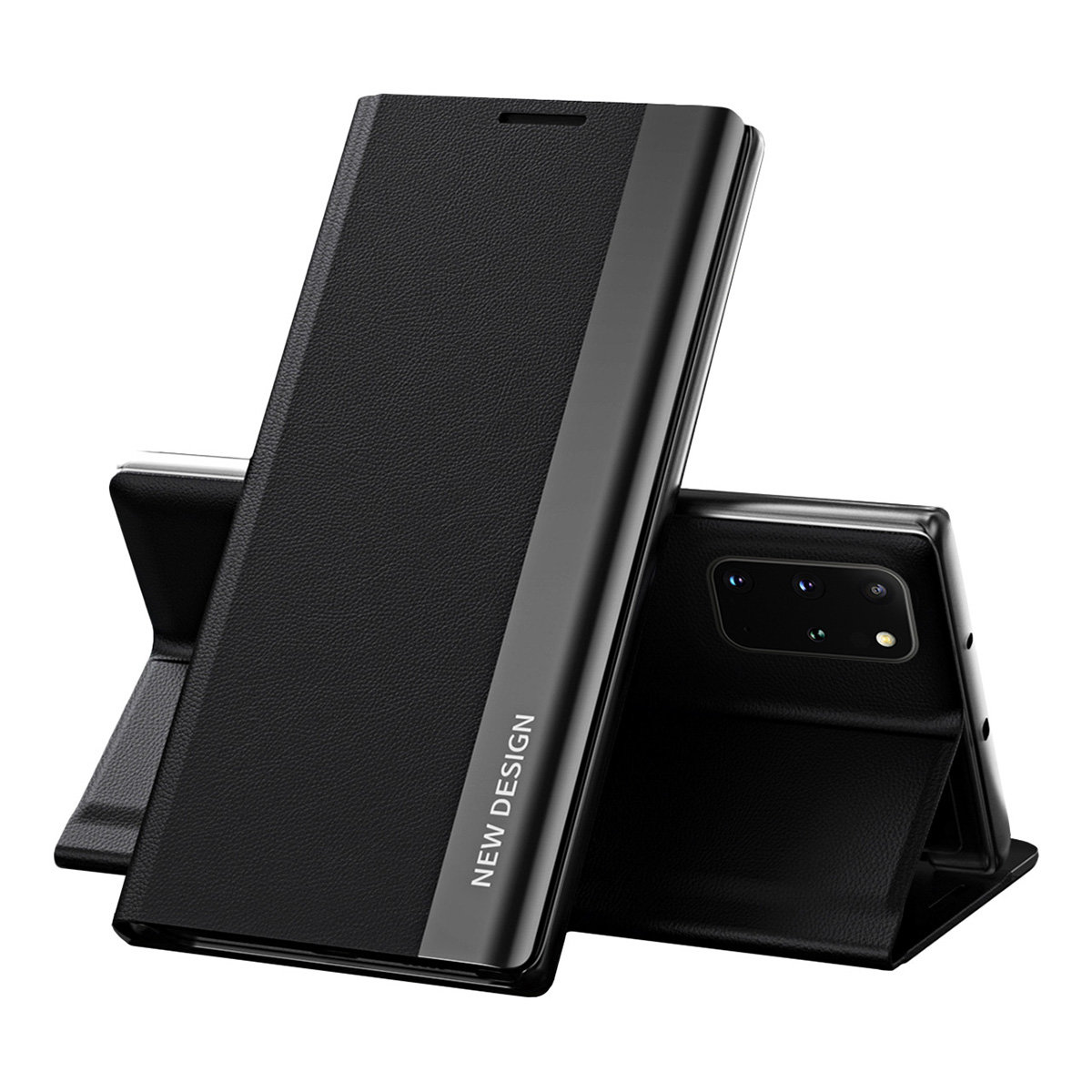 Husa Sleep Case Pro compatibila cu Samsung Galaxy A53 5G Black 1 Lerato.ro