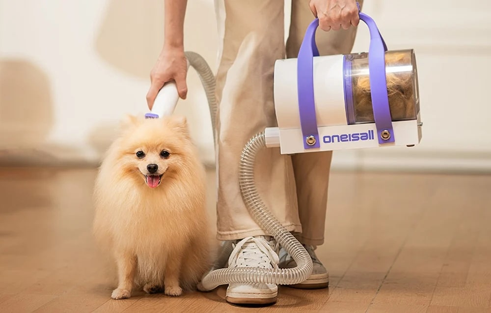 Aparat multifunctional pentru ingrijirea parului animalelor de companie Oneisall BM5, 90W, Capacitate 2L, 55 dB, Alb 1 Lerato.ro