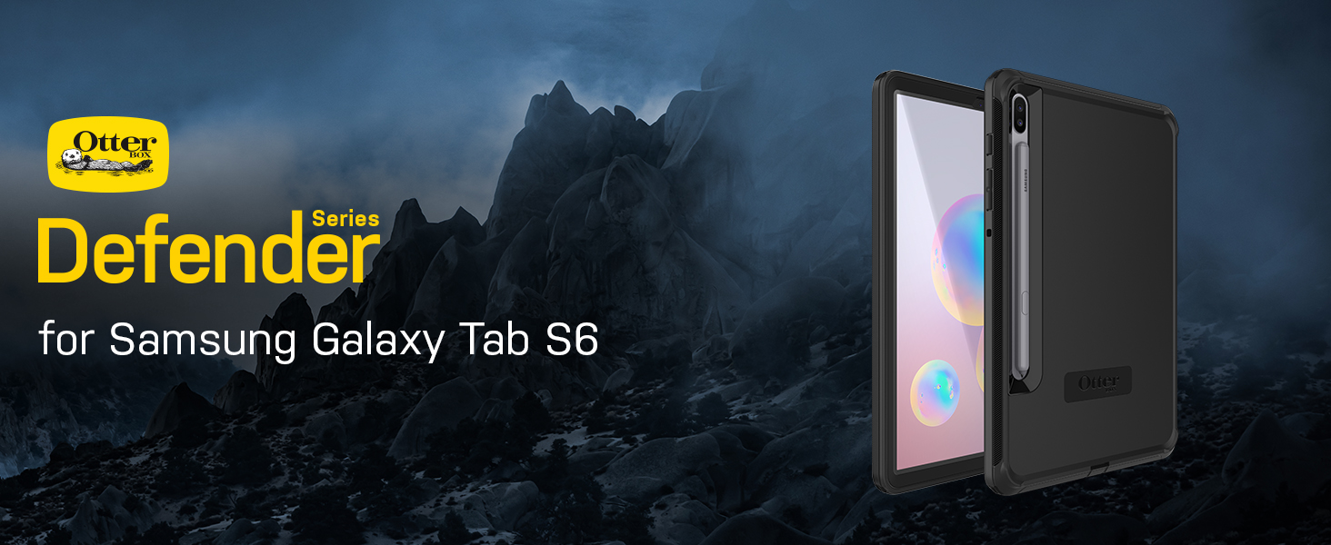 Carcasa Otterbox Defender compatibila cu Samsung Galaxy Tab S6 10.5 inch Black 1 Lerato.ro