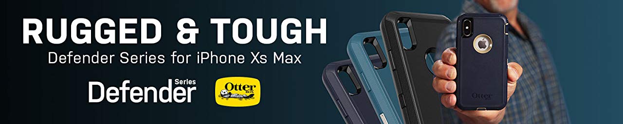 Carcasa Otterbox Defender compatibila cu iPhone XS Max Black 1 Lerato.ro