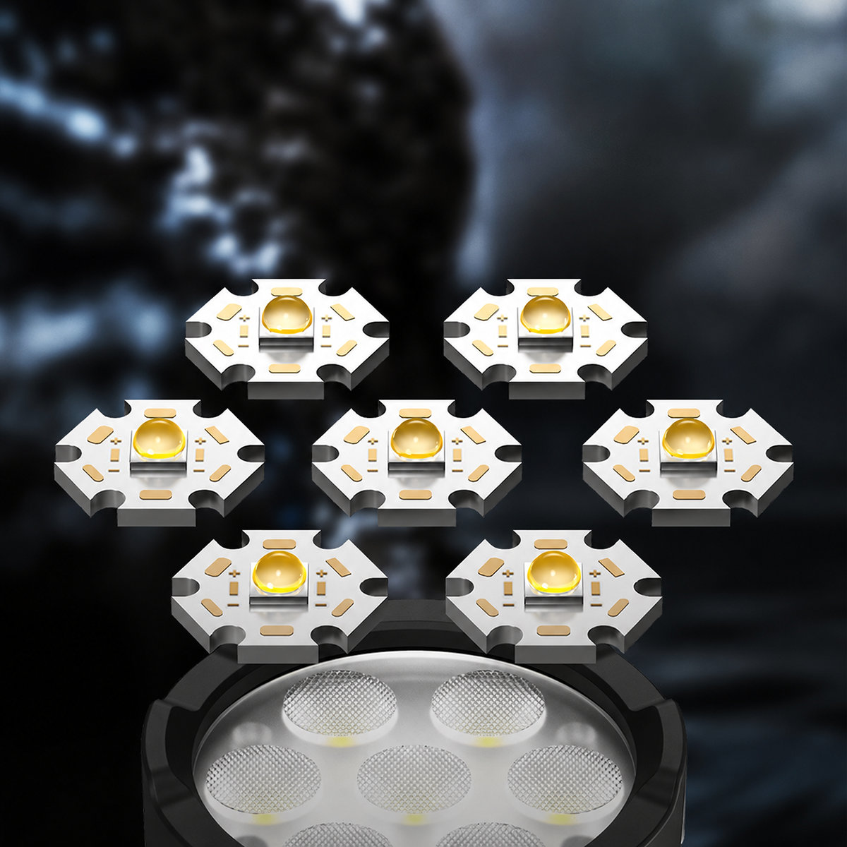 Lanterna OUTEQ FL3, LED, 35W, 3700 lm, Autonomie 5h, incarcare USB-C, IP44, Negru 1 Lerato.ro