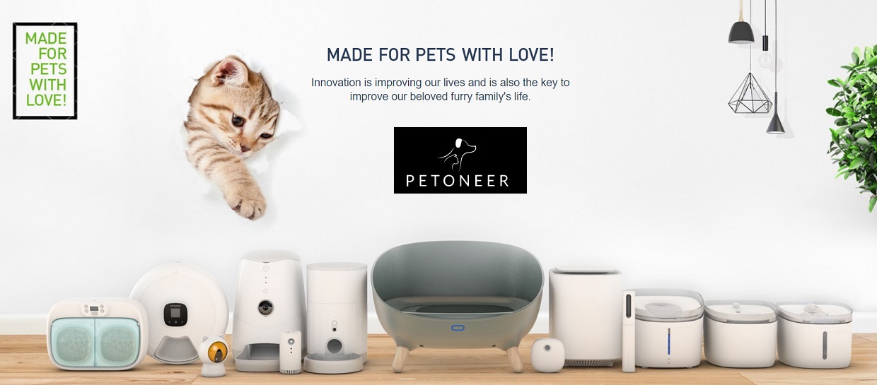 Pat PETONEER COZY Sofa Smart pentru pisici de pana la 15 kg, Reglare temperatura automata, Control aplicatie, WiFi, Gri 1 Lerato.ro